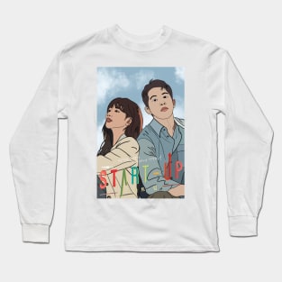 Start-Up-Kdrama pop art poster Long Sleeve T-Shirt